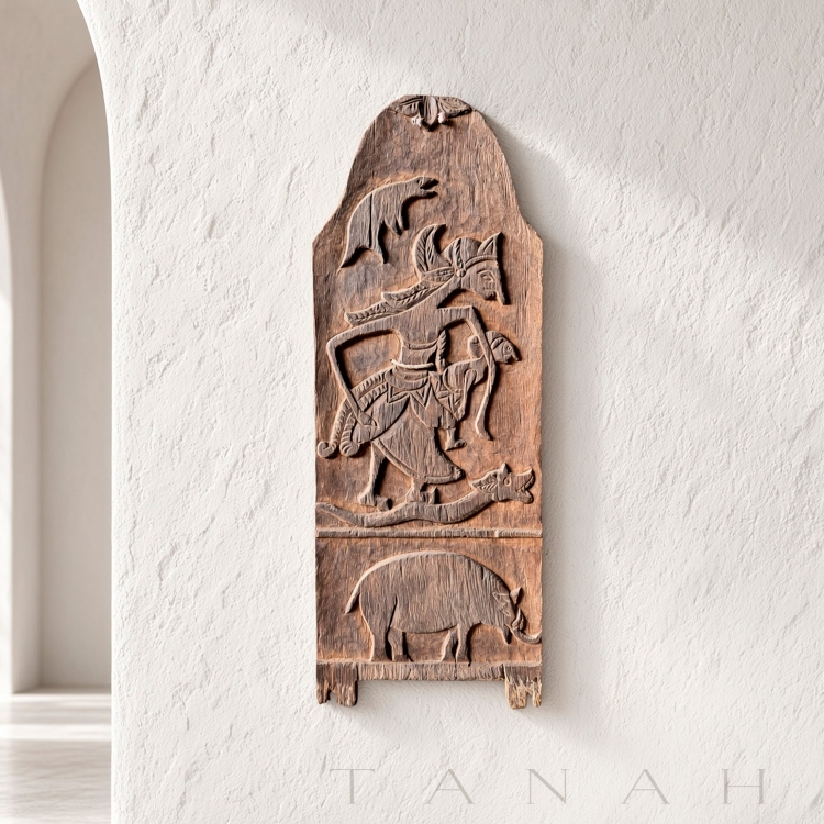 Antique Wood Carving BLAWONG - Tanah