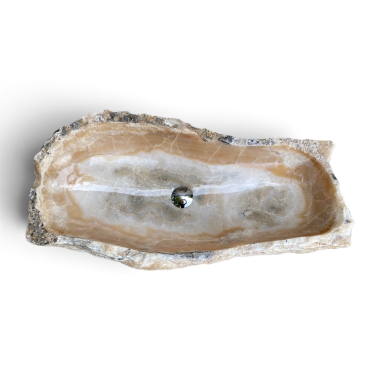 Organic Onyx Washbasin LOUISE