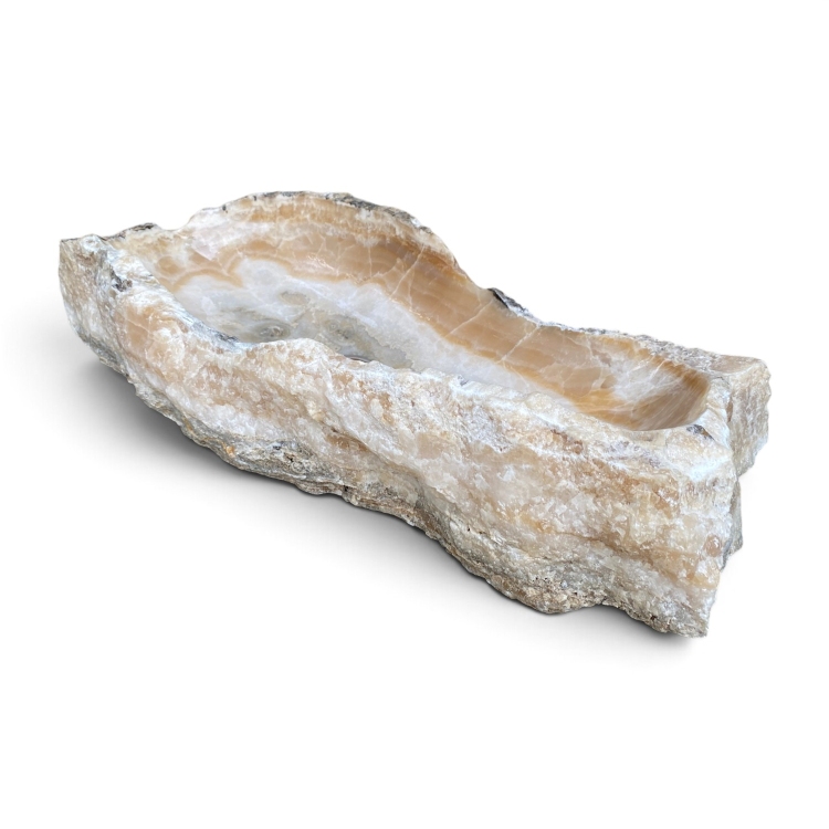 Lavabo Mineral de Onix LOUISE