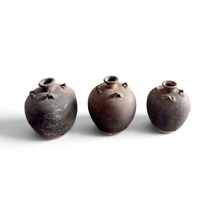Trio de Jarrones Escultoricos CILENTO