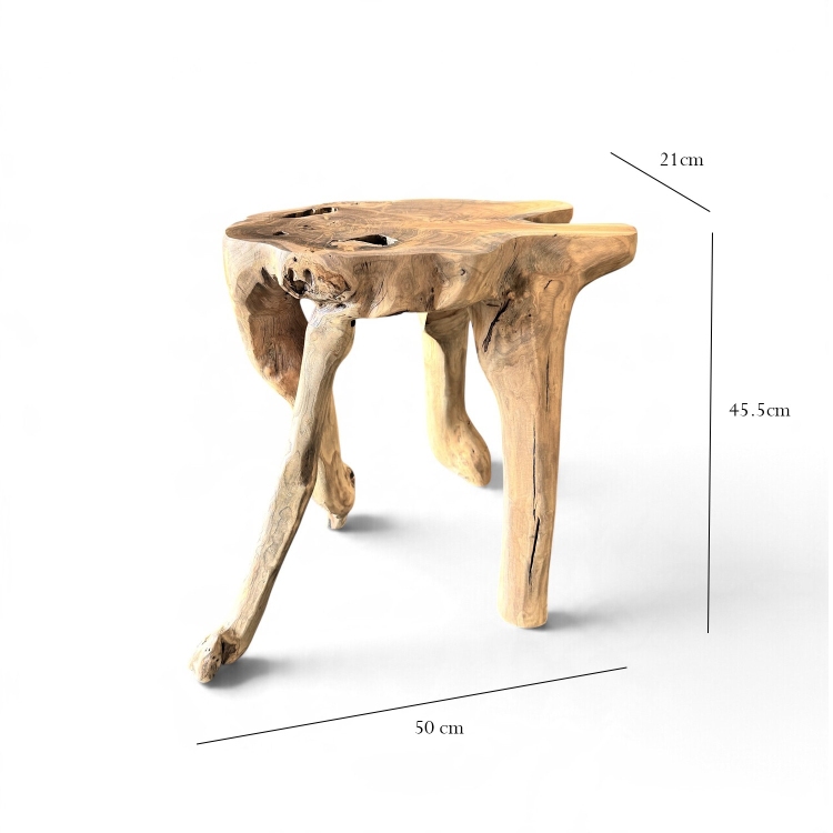 Mesa Singular de Raiz de Teca ARNO