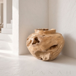 Original Teak Vase GIULIA