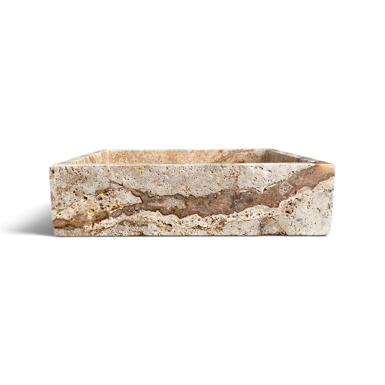 Lavabo Singular de Onix Travertino CHAMONIX