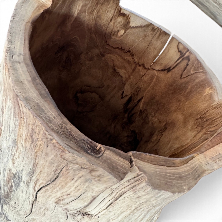 Recipiente Decorativo de Teca MANTUA