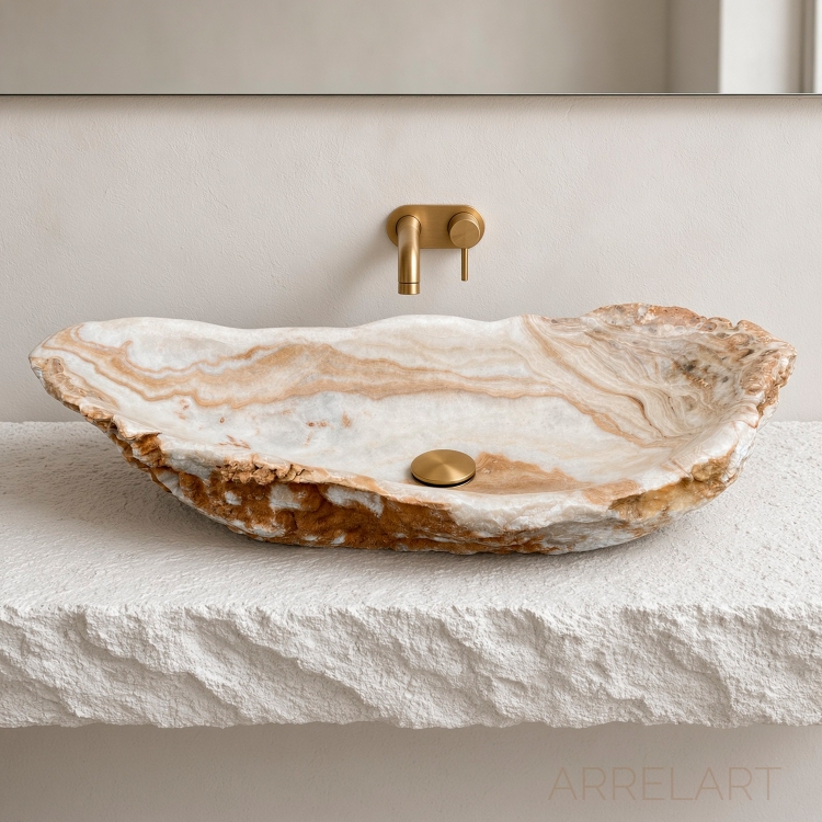 Unique Onyx Washbasin SILJAN