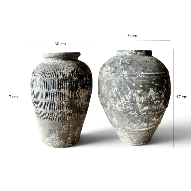 Jarrones de Ceramica Rustica LEMAN