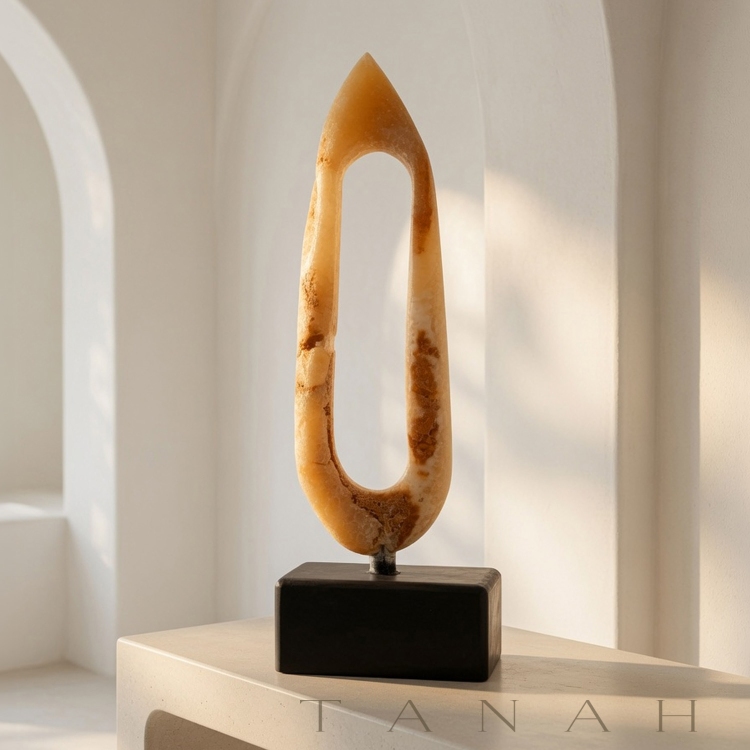Escultura de Sobremesa de Onix Natural CAPRI