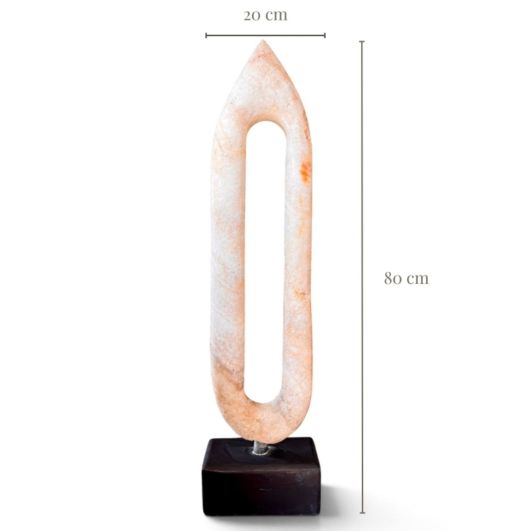 Decorative Natural Onyx Sculpture ISCHIA