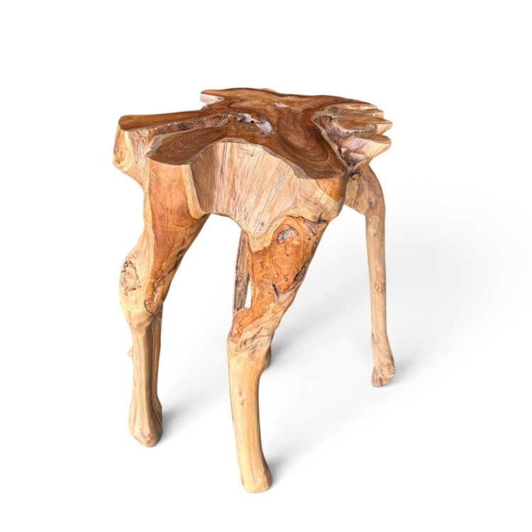 Mesa Escultorica de Raíz de Teca CUMI