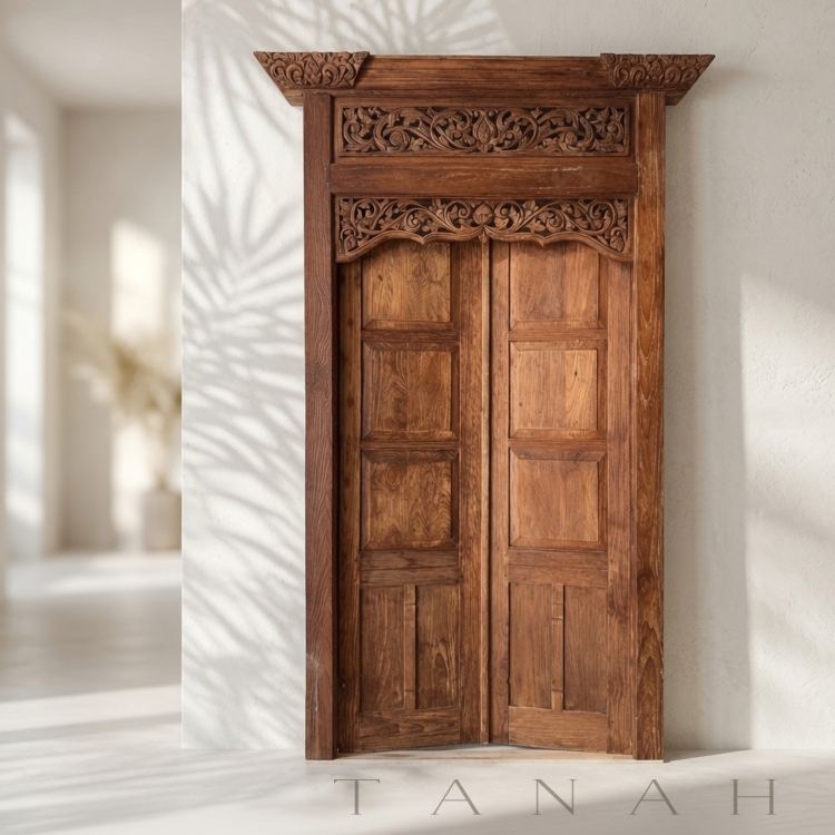 Javanese Door Teak Wood YOGYA