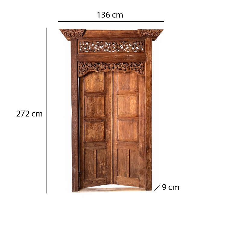 Javanese Door Antique Wood YOGYA
