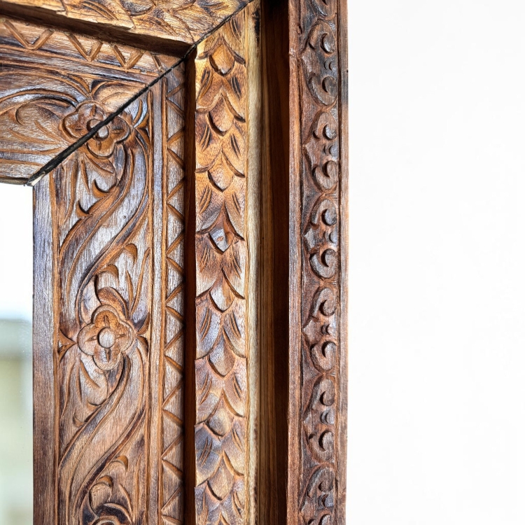 Carved Wood Mirror VENICE