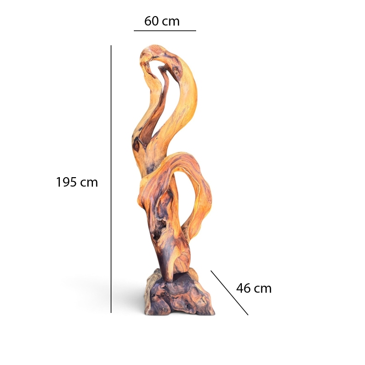 Monumental Wood Sculpture BEGUR