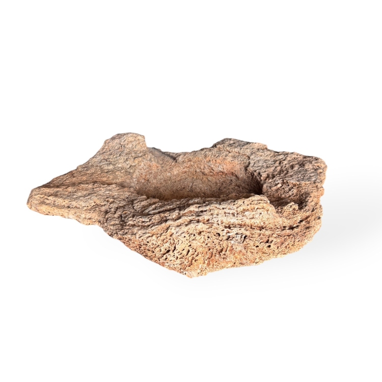 Sculptural Limestone Bonsai Planter ALGUER