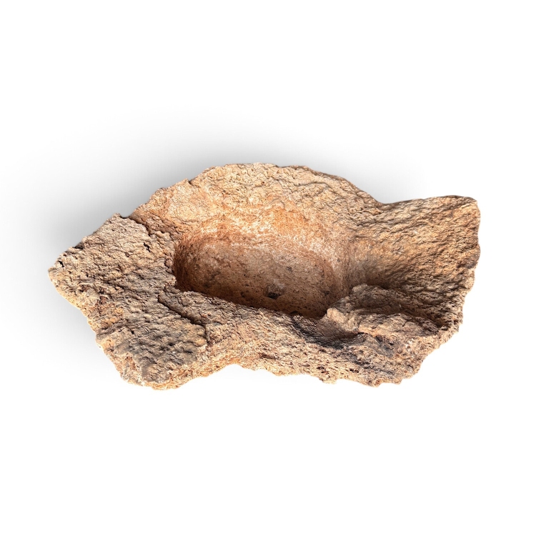 Maceta Organica para Bonsai de Piedra Caliza ALGUER