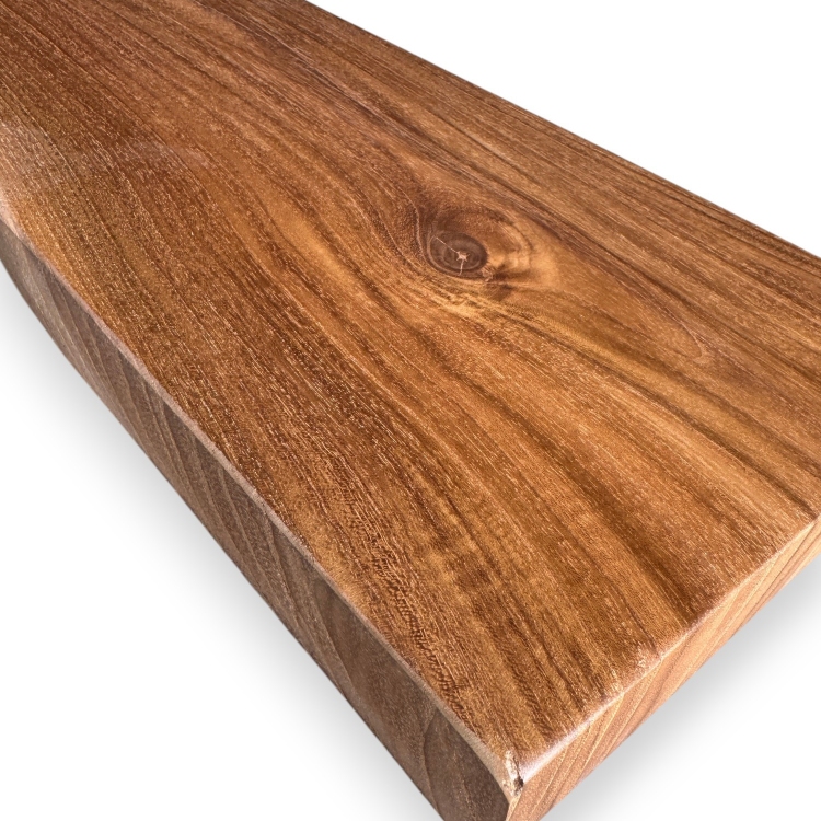 Organic Teak Wood Shelf NOMA