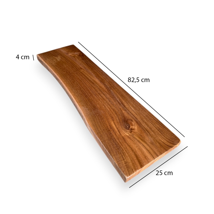 Estante Macizo de Madera de Teca NOMA
