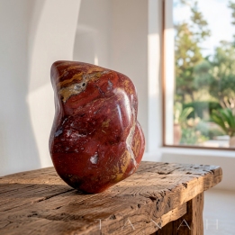 Decorative Red Jasper Stone TOSCANA