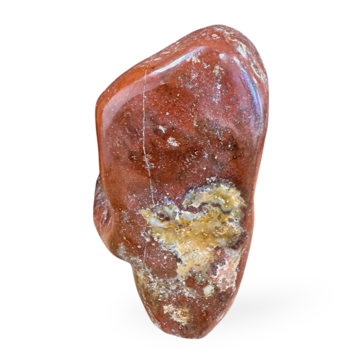 Escultura Mineral de Jaspe Rojo SAHARA