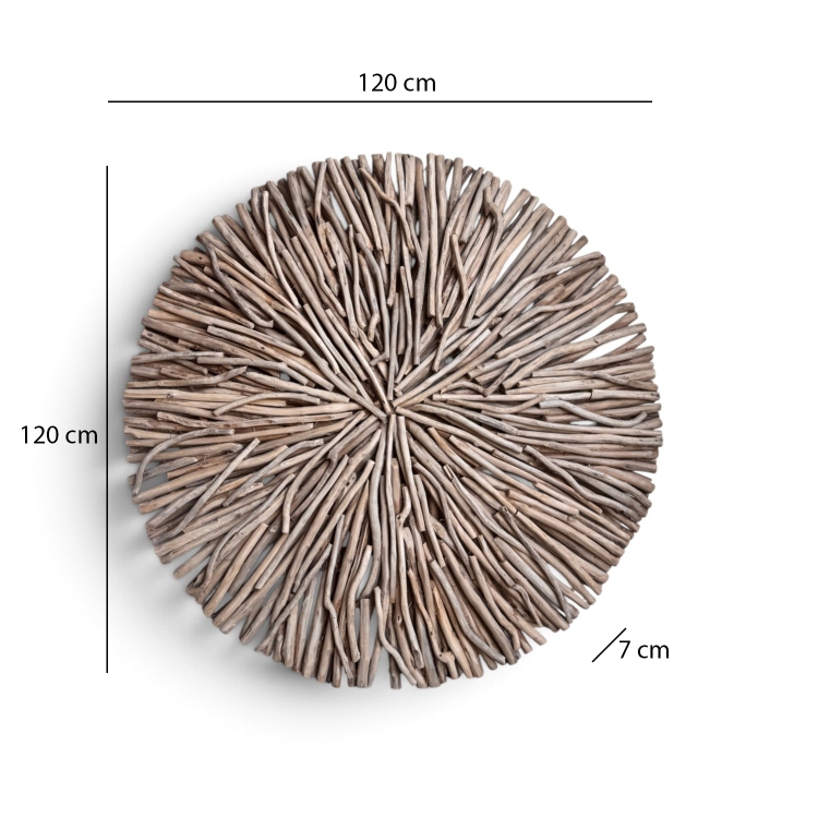 Decoracion de Pared en Driftwood TAMARIU