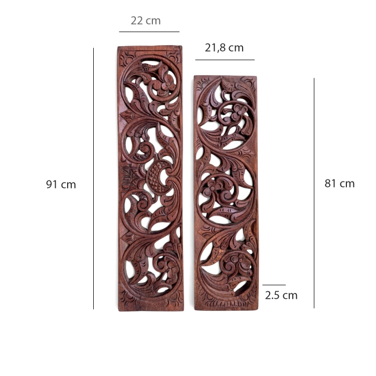 Antique Carved Wood Panels CATANIA