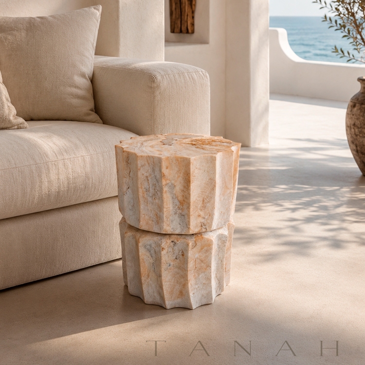 Natural Onyx Stool MILOS