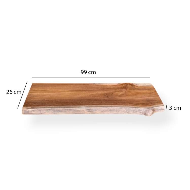 Estante de Madera Natural EVAN