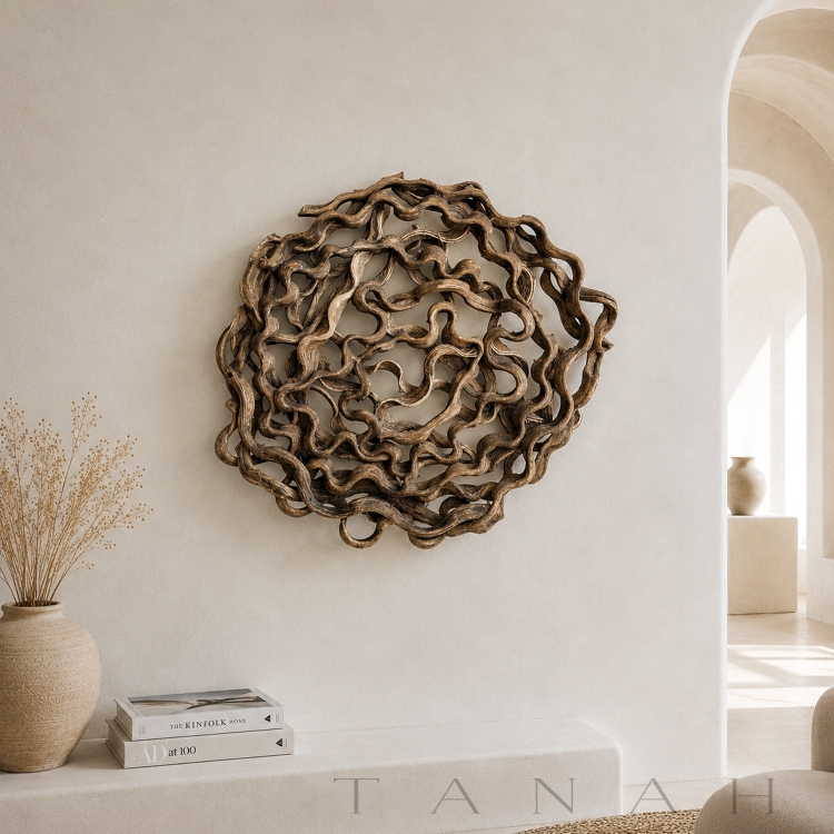 Circular Liana Wall Sculpture Lombok