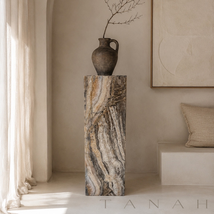 Pedestal de Onix Natural POSITANO