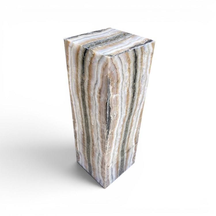 Decorative Onyx Pedestal AMALFI