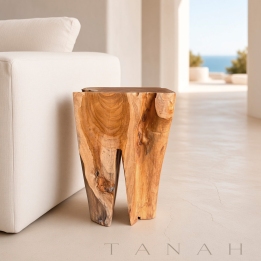 Natural Teak Stool ARENALS
